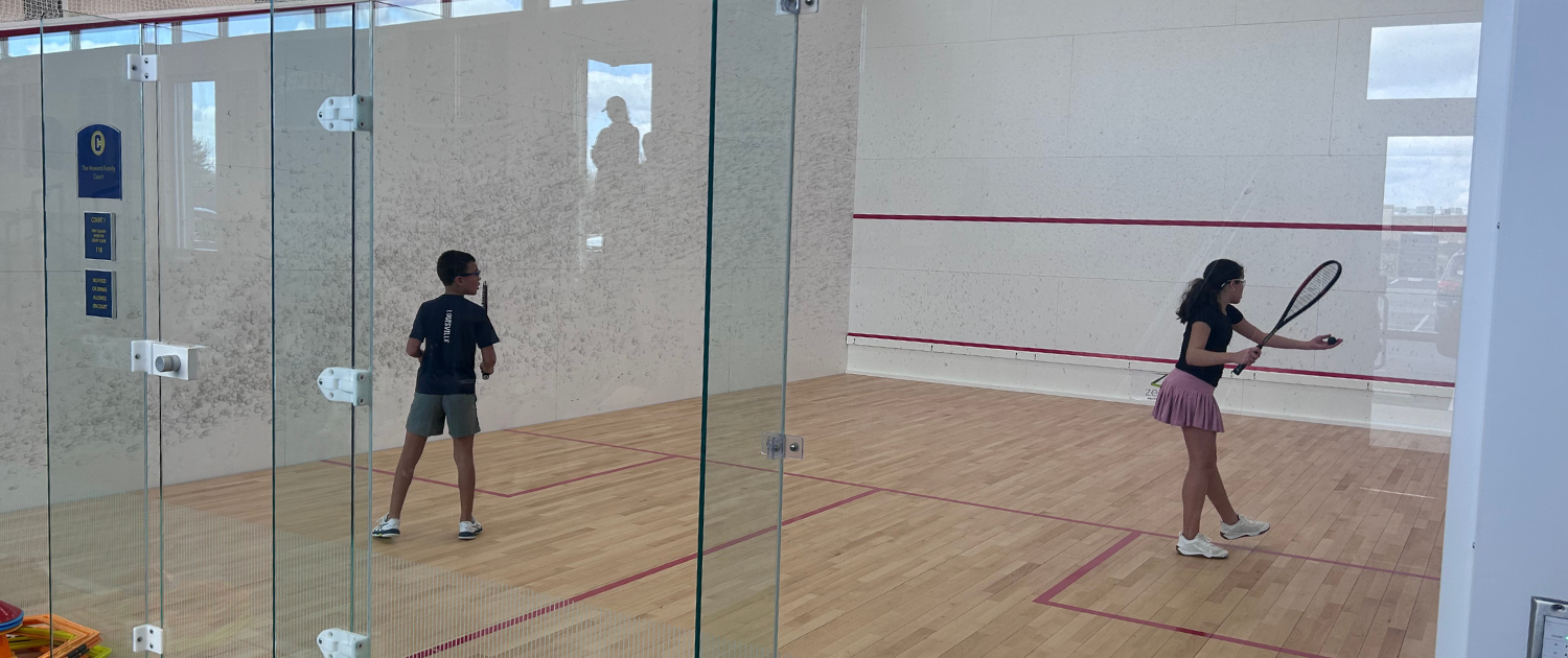 Louisville Squash Plus kids playing squash, Community Squash, Youth Squash Program Louisville KY